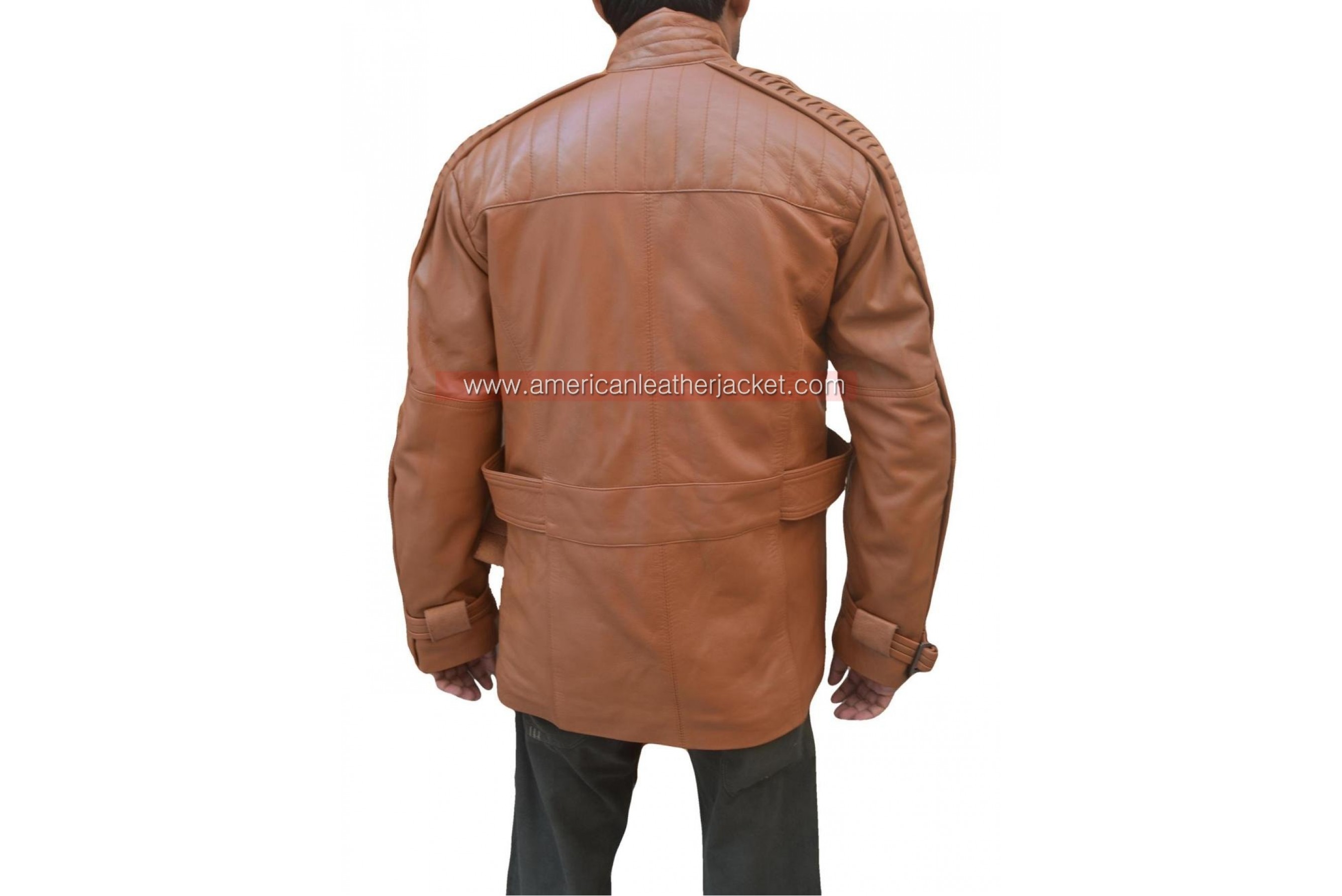 Finn John Boyega Leather Jacket Star Wars The Force Awakens